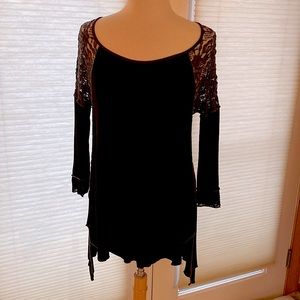 Comfy, sexy tunic length top.